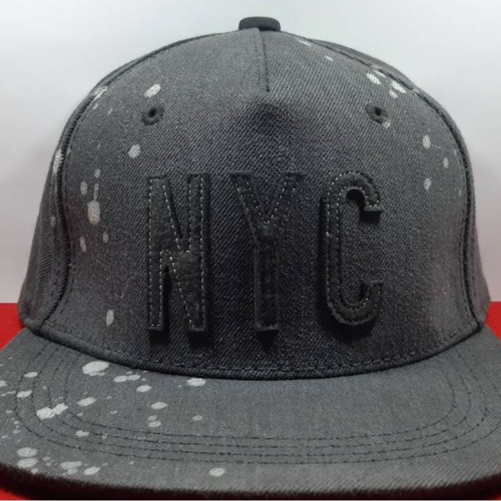 Charcoal NYC Splatter Cap
